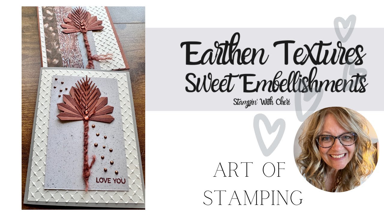 Earthen Textures: How To Make Your Own Card Embellishment Stampin Up ...