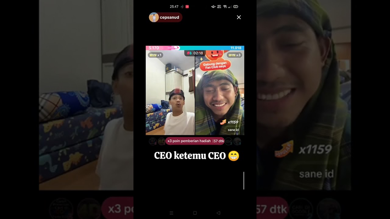 Obos test lawan Sane #cepsanud