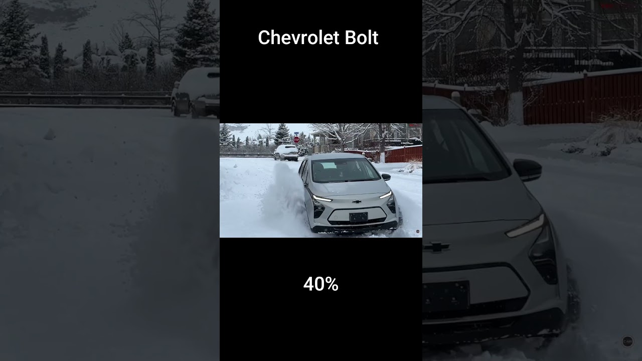Сокращение запаса хода электромобиля зимой 