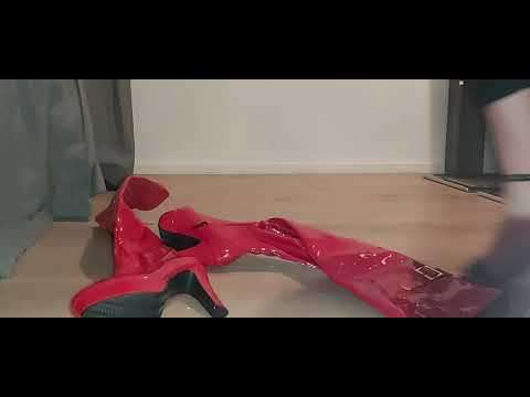 Red high heels with sound