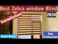 Zabra Window Blind Unboxing and Complete installation