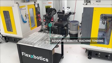 Advanced Robotic Machine Tending | Flexxbotics