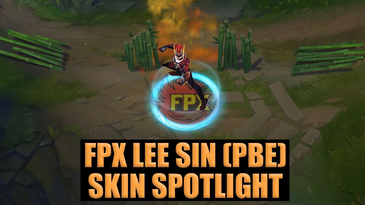 FPX Lee Sin Skin Spotlight - Pre-Release - League of Legends 