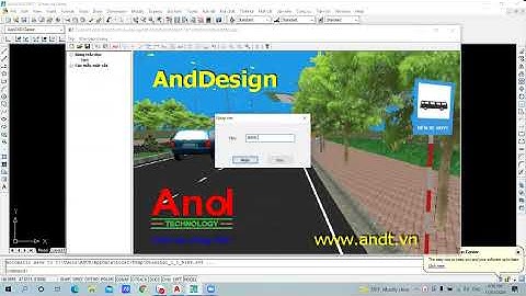 HƯỚNG DẪN ANDDESIGN - KHAI BÁO TRẮC DỌC - BÀI 1