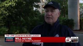 VIDEO: Mount Pleasant mayor worried about falling trees, power outages with Debby