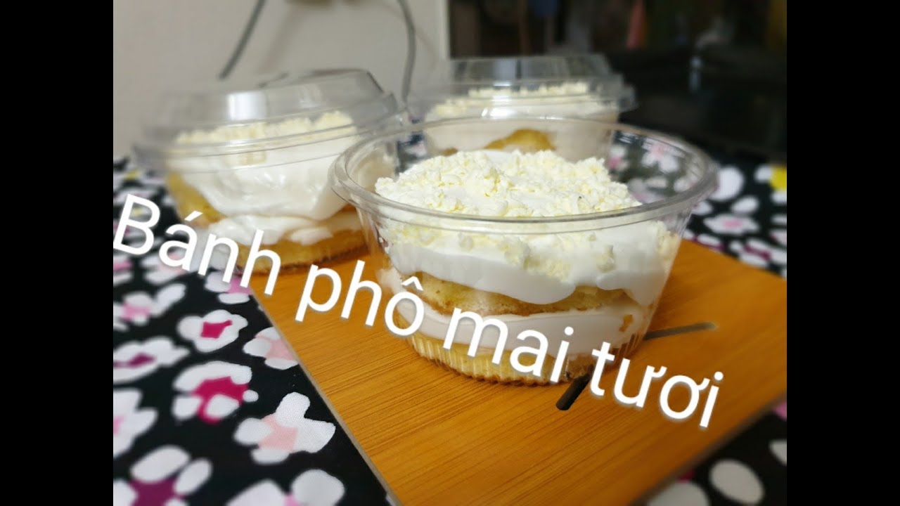 Cách làm bánh phô mai tươi đơn giản tại nhà | Bánh kem phô mai tan chảy |Cheese Sponge Cake|Lọmọbếp