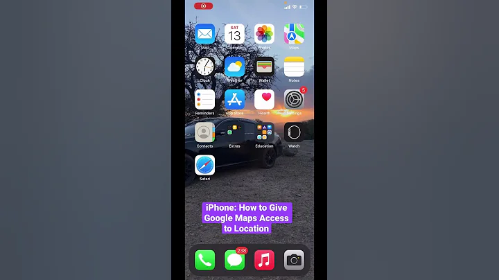 #shorts  How to Give Google Maps Access to your iPhone’s location