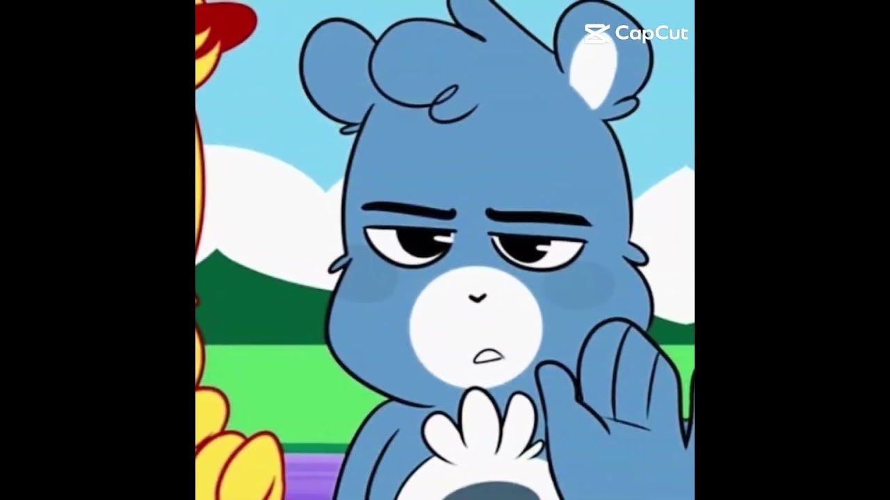3 2 1 go grumpy bear memes #carebears #321gomeme #capcut #edit
