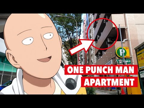 ONE PUNCH MAN in REAL LIFE | Visiting Saitama's Apartment in Japan | Anime Tour