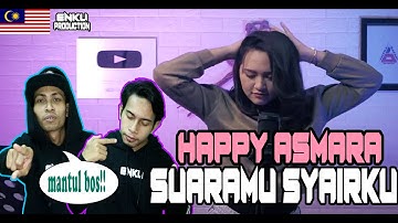 MALAYSIA REACTION | Happy Asmara - Suaramu Syairku (Official Music Video ANEKA SAFARI) Tarik Sis ..