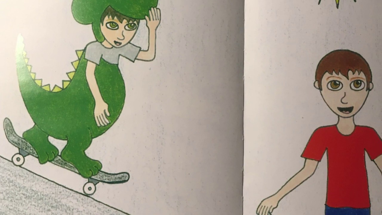 “The Boy Who Skated with Dragons” Skateboarding Storytime Book Reading