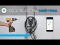 ChargePoint Home Flex Level 2 EV Charger Installation and Mobile App Setup