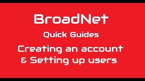 Broadnet tutorial on how to set up users, assign channels, set up dispatch, demo cad