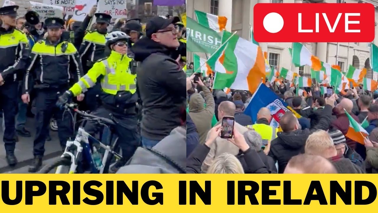 Irish Patriots RISE UP Against Illegal Migrants