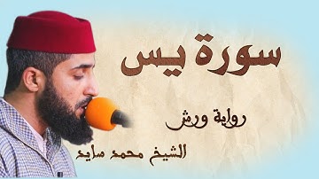 سورة يس | تلاوة هادئة ومتقنة للشيخ محمد سايد | برواية ورش