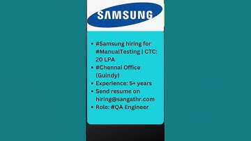 Testing Jobs | Manual Testing Jobs| Shorts