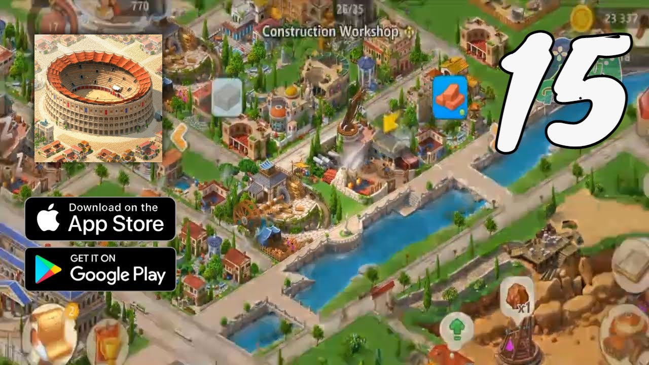 Empire City Build and Conquer Gameplay Walkthrough Part 15 - Level 17 ( Android, IOS) - YouTube