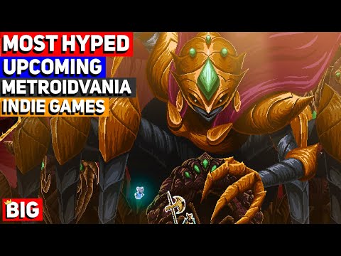 Top 10 BEST Upcoming Metroidvania Indie Games to get HYPED about!