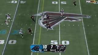 Bryce Young Throws a Second Interception to Jessie Bates | Panthers vs Falcons
