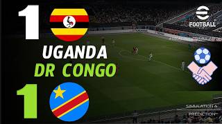 🔴 Uganda vs DR Congo 1 - 1 | HIGHLIGHTS & GOAL | International Friendly | eFootball Simulation screenshot 3