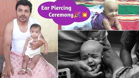 Ear Piercing Ceremony/எங்க வீட்டு காது குத்து விழா vlog/