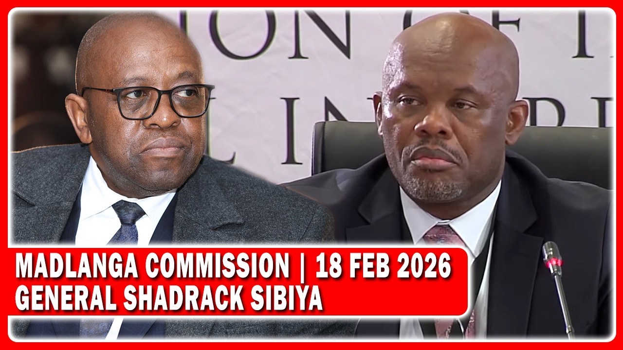 ABSURD CLAIMS General Shadrack Sibiya Evidence To Madlanga Commission “It’s Alleged I Am A Big 5”