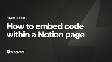 How to embed widgets and custom code on a Notion website with Super