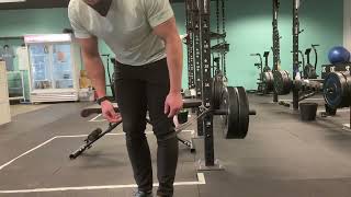 Band knee extension mobilization
