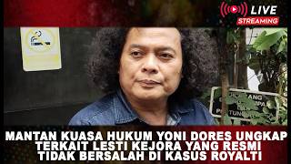 Download Lagu Mantan Kuasa Hukum Yoni Dores Ungkap Terkait Lesti Kejora Yang Resmi Tidak Bersalah Di Kasus Royalti MP3