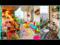 Dreamy Balcony Setup | Aesthetic Outdoor Inspiration 💫Small Balcony Design Ideas for Home Functional