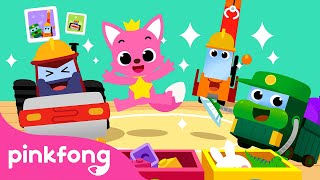 Clean The Room With Vehicles Car Songs For Kids Pinkfong Baby Shark Official