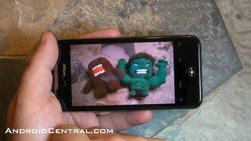 Droid Incredible multitouch test