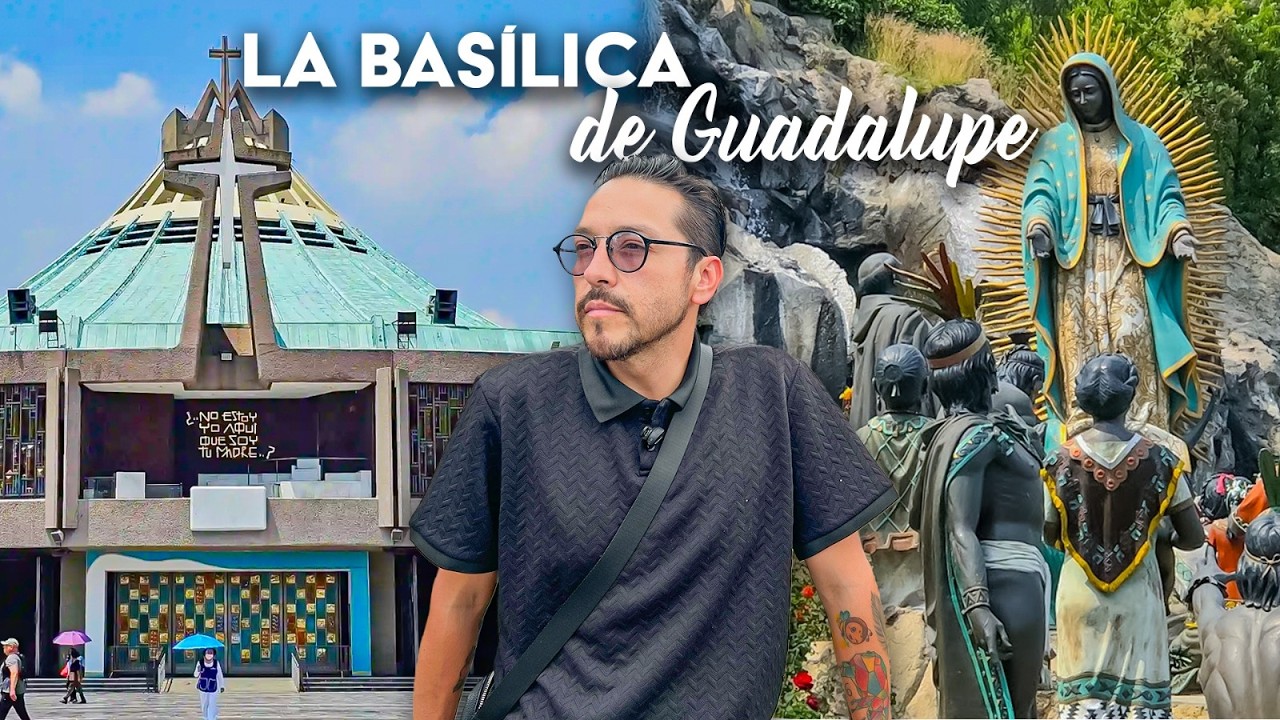 RECORRIDO en LA BASÍLICA DE GUADALUPE | La VILLA de la VIRGEN DE GUADALUPE 