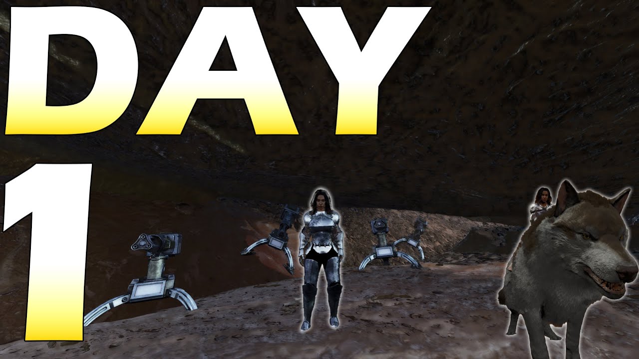 The Best Duo Start On Scorched Earth Day 1! | Ark Survival Ascended PvP ...