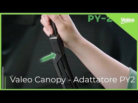 Tergicristallo Valeo CANOPY - Istruzioni montaggio Adattatore PY2