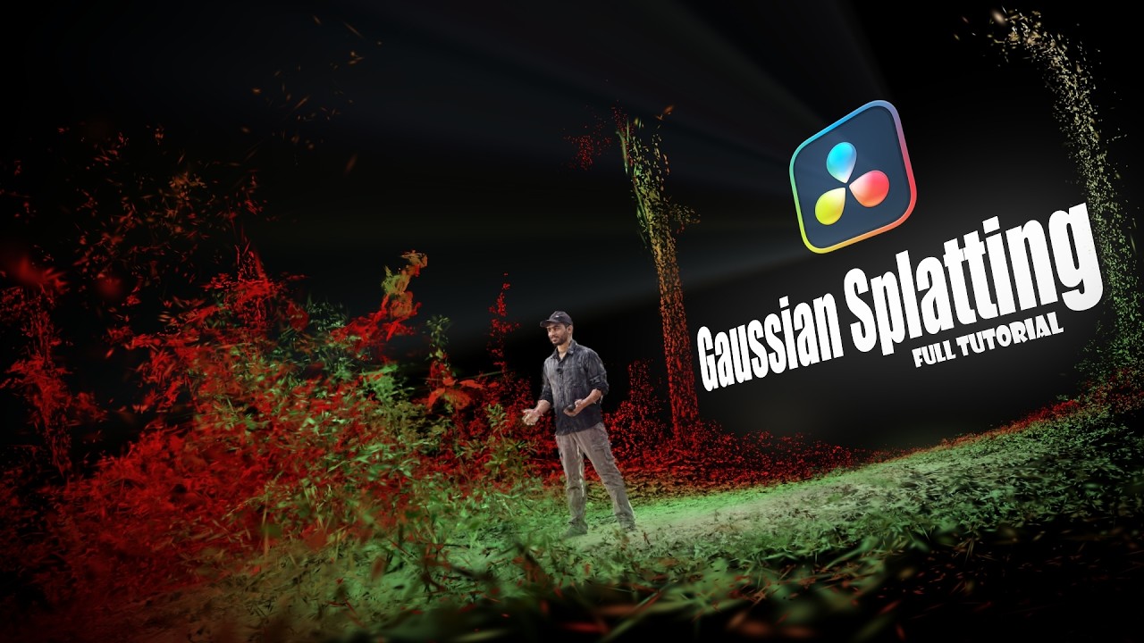 Gaussian Splatting in DaVinci Resolve || Full Tutorial (Free Preset ...