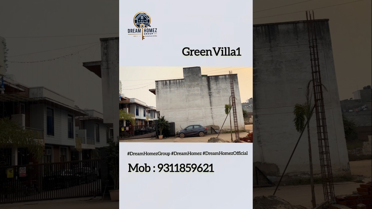 Green Villa One Front look | Greater Noida Techzone 4 