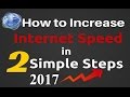 How to increase internet speed in windows 7810 in 2 simple steps 2017