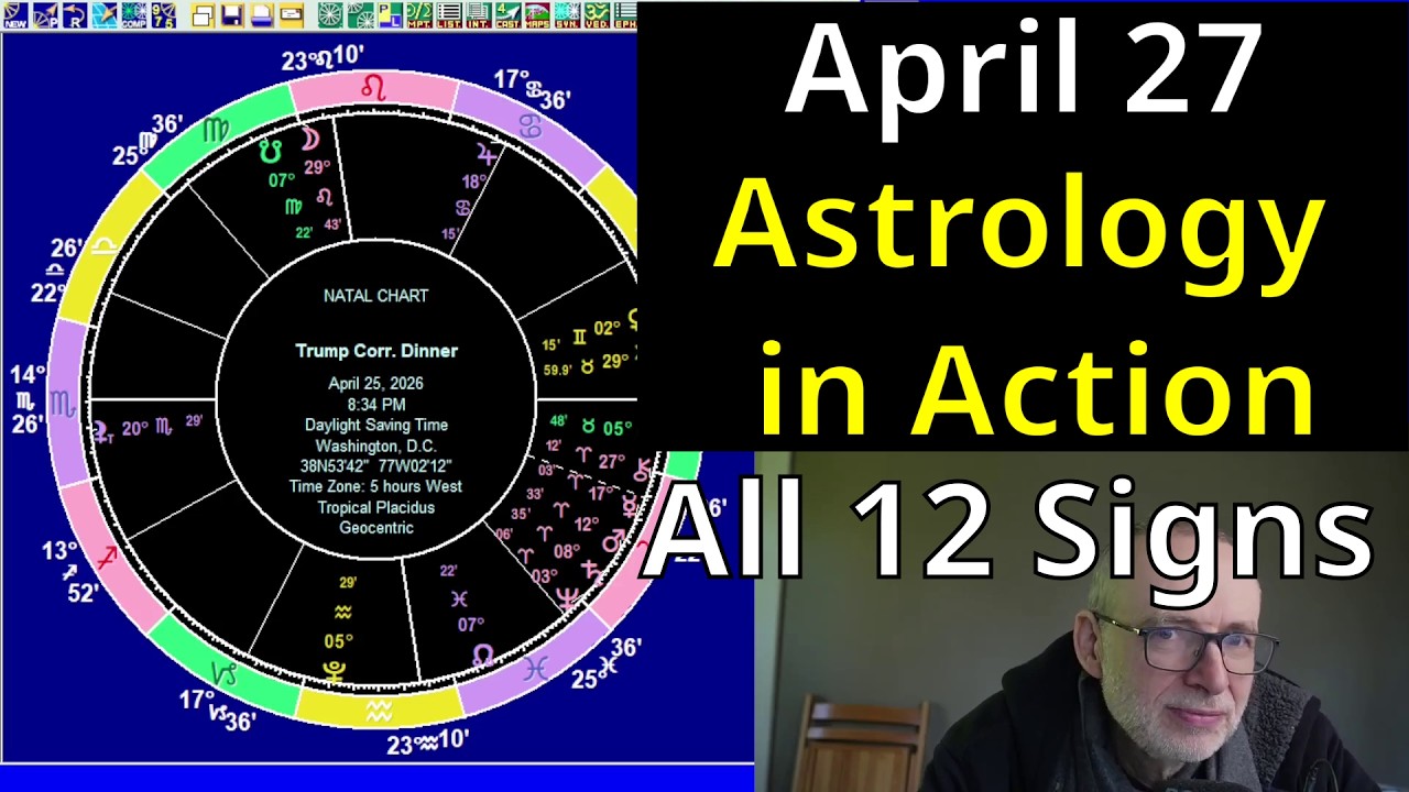 Astrology for Mon April 27 2026: ALL12 SIGNS, Astrology in Action