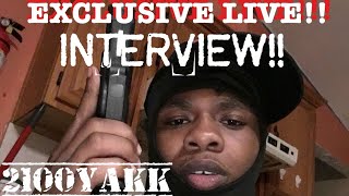 (Reckless Podcast) EXCLUSIVE!! LIVE!!! INTERVIEW W\/ 2100YAKK