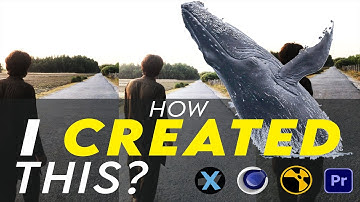 How I made Whale Animation VFX Using Nuke & Cinema 4d with Octane Render | VFX Breakdown