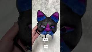 All of these masks are for sale on my Etsy store or message me on Instagram😸￼