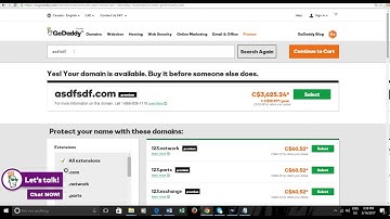 How to check if your domain name is available with Godaddy