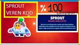 Brawl Stars Sprout Cikarma Kodu Ohaaa Youtube