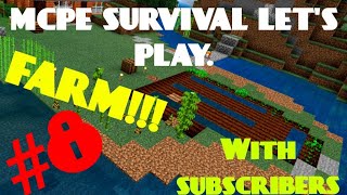 🔴-LIVE!- MCPE MULTIPLAYER SURVIVAL LETS PLAY WITH SUBSCRIBERS!! #8