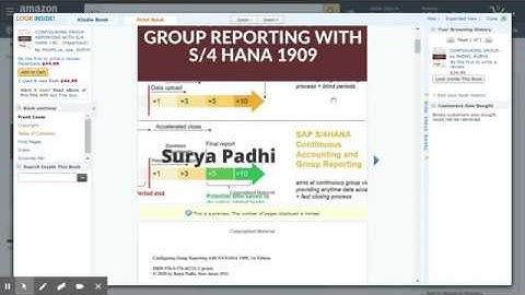 Surya Padhi - CONFIGURING GROUP REPORTING WITH S/4 HANA 1909