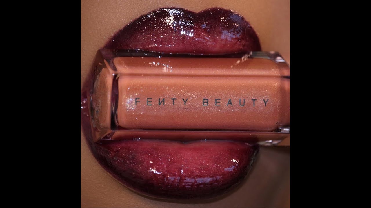 Fall Inspired Lip Look Featuring Fenty Beauty Lipgloss and MAC