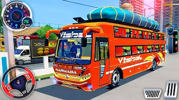 🚌 Indian Bus Simulator Game 2025 | Real Coach Driving in Indian Roads 🇮🇳 | Ultimate BUS Driving🎮