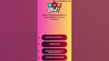 Which of the following does not require Podman to use root privileges?