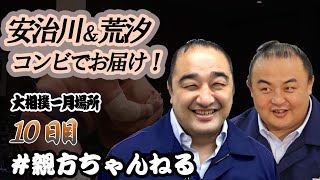 安治川荒汐コンビでお届けします！　親方ちゃんねる取組解説＜令和4年一月場所・10日目＞SUMO